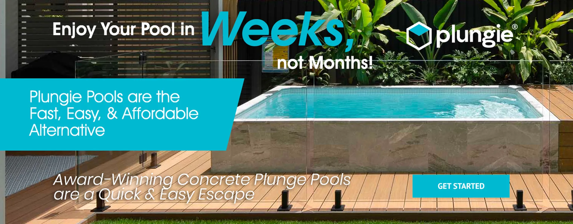 Award-Winning Concrete Plunge Pools are a Quick & Easy Escape